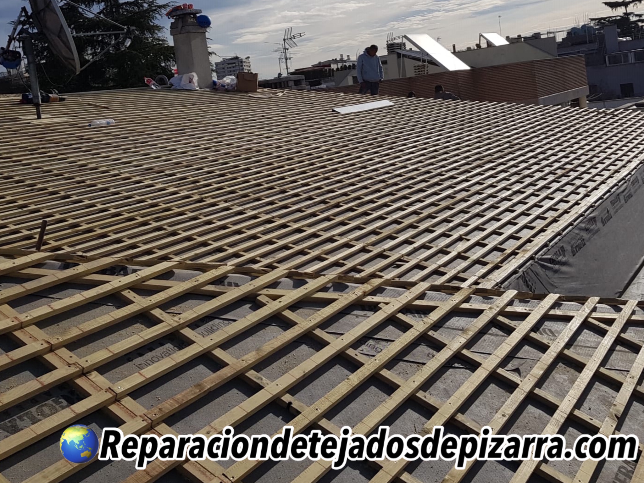 aislamiento de tejados de pizarra madrid